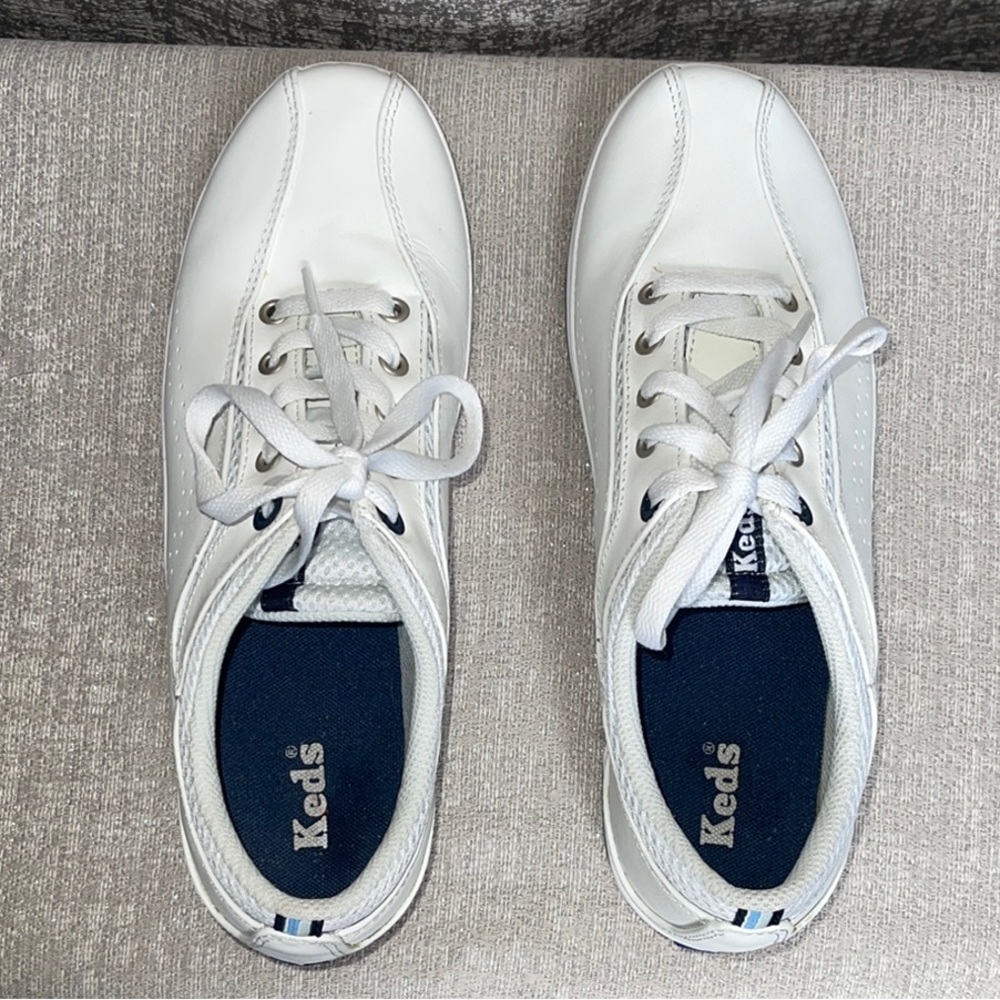 Keds White Canvas Sneakers Classic Casual Style